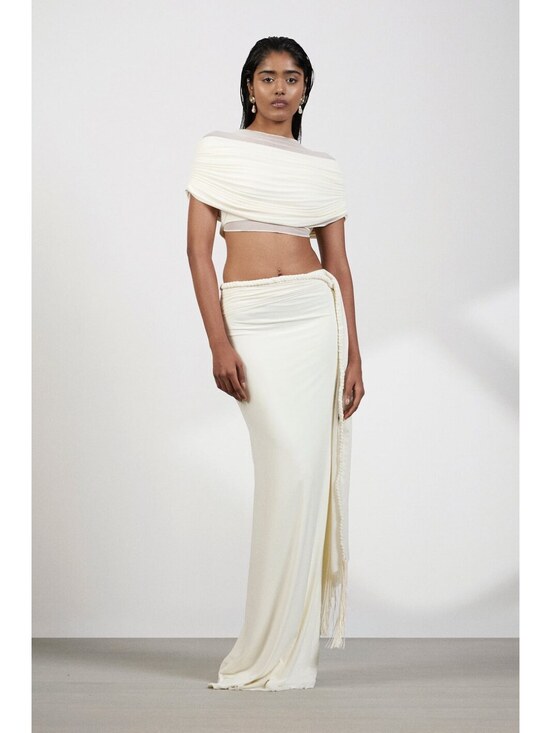 Deme By Gabriella Dresses & Skirts - Deme by Gabriella ALYSSA top and skirt set off white small